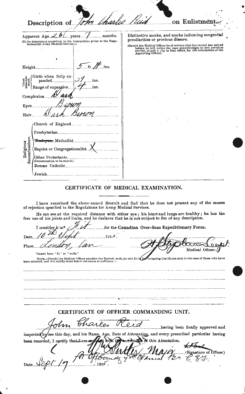 Personnel Records of the First World War - CEF 598824b