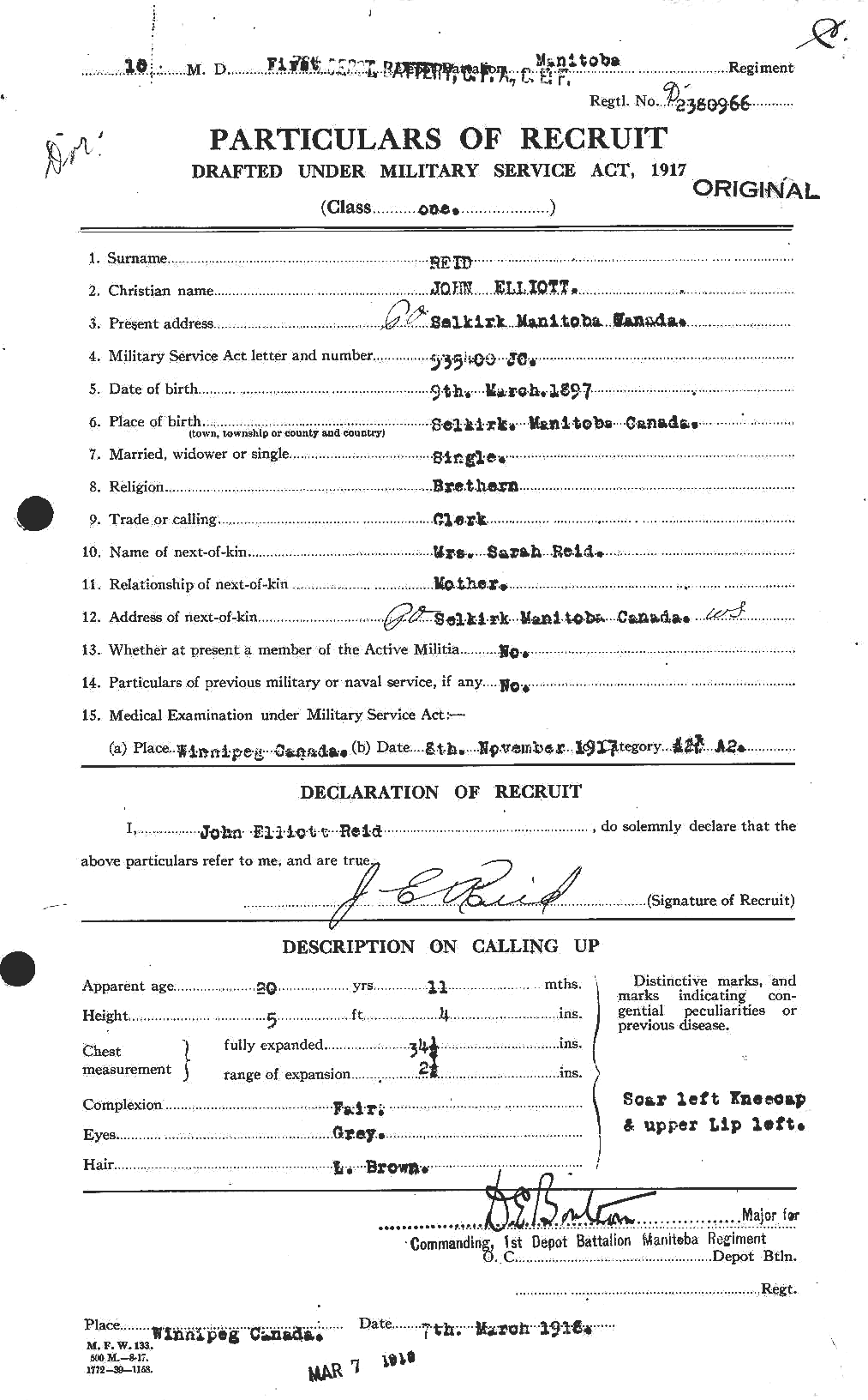 Personnel Records of the First World War - CEF 598836a