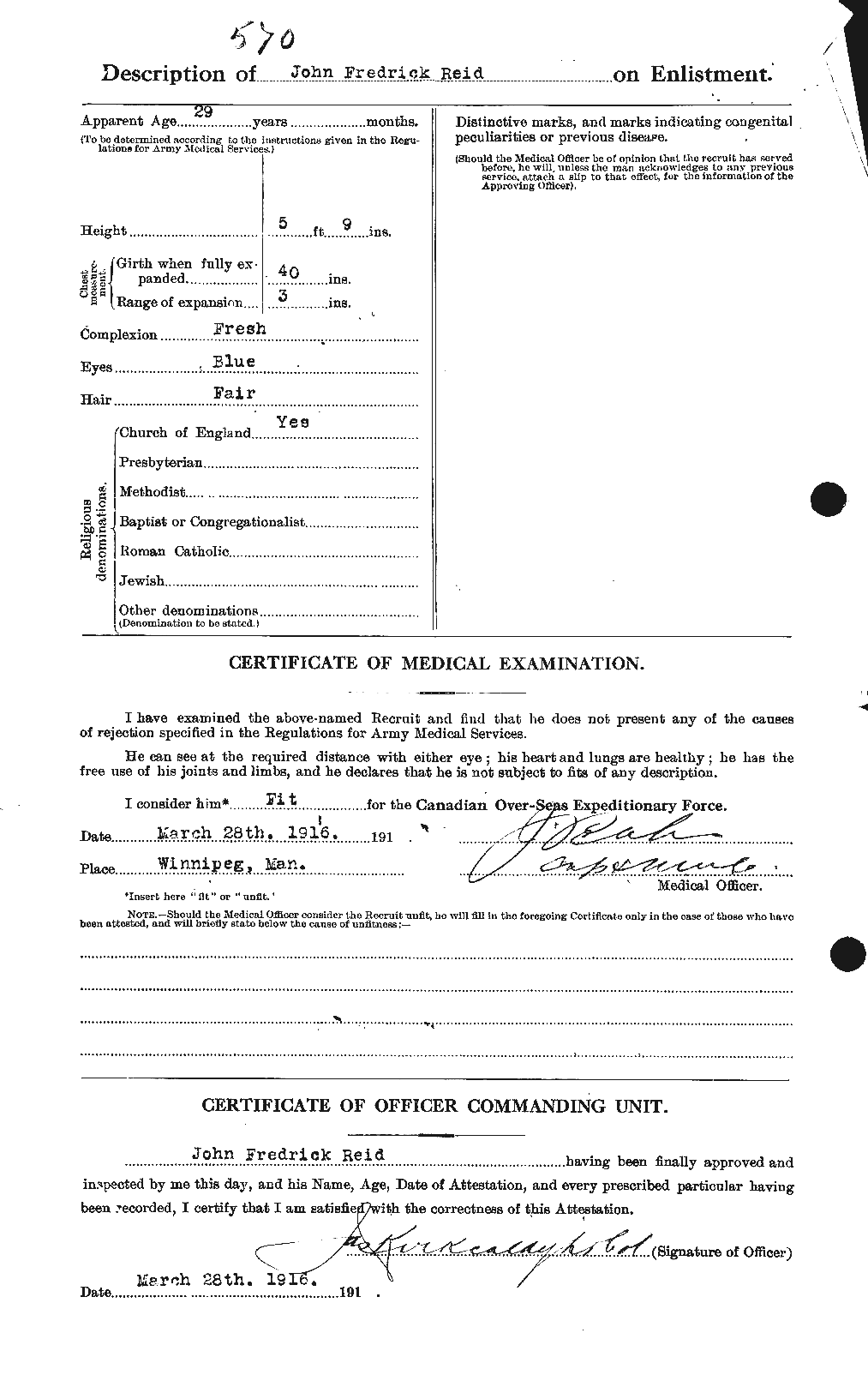 Personnel Records of the First World War - CEF 598838b