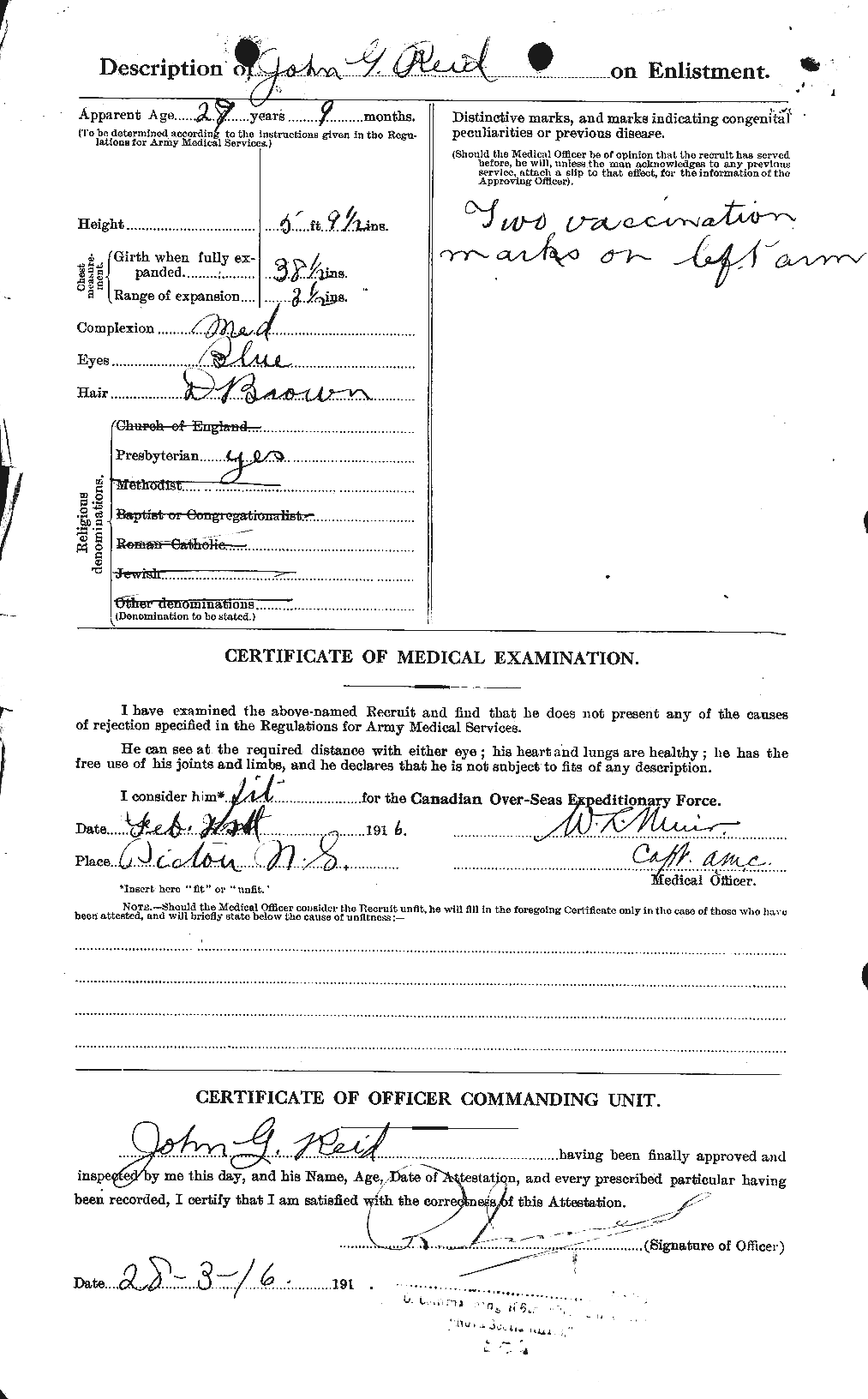 Personnel Records of the First World War - CEF 598842b