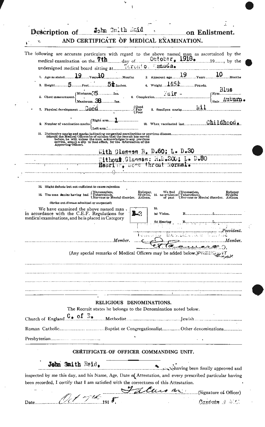 Personnel Records of the First World War - CEF 598874b