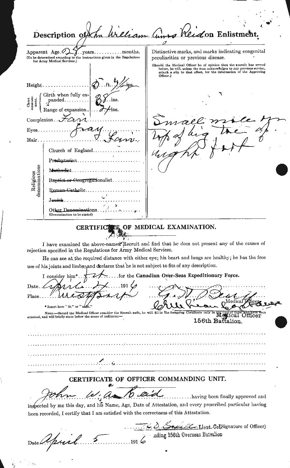 Personnel Records of the First World War - CEF 598887b