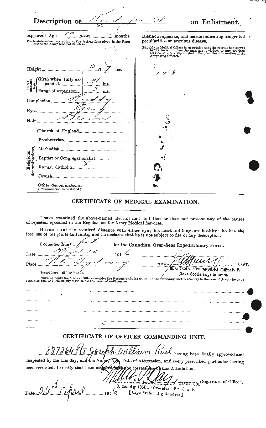 Personnel Records of the First World War - CEF 598904b