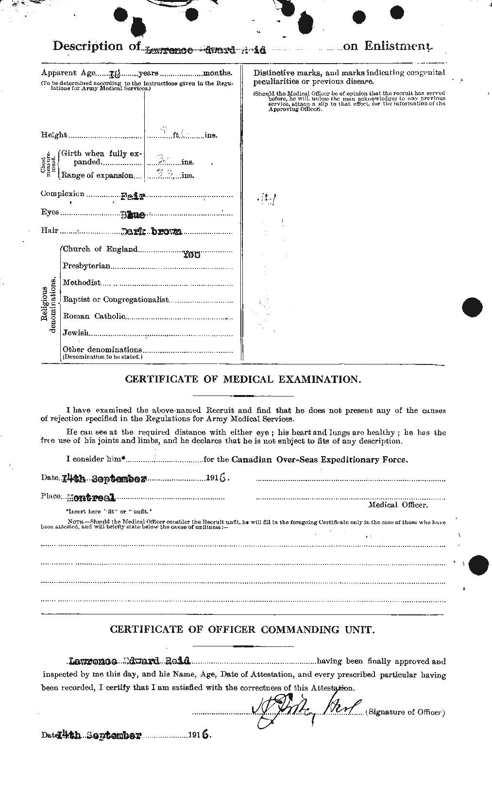 Personnel Records of the First World War - CEF 598912b