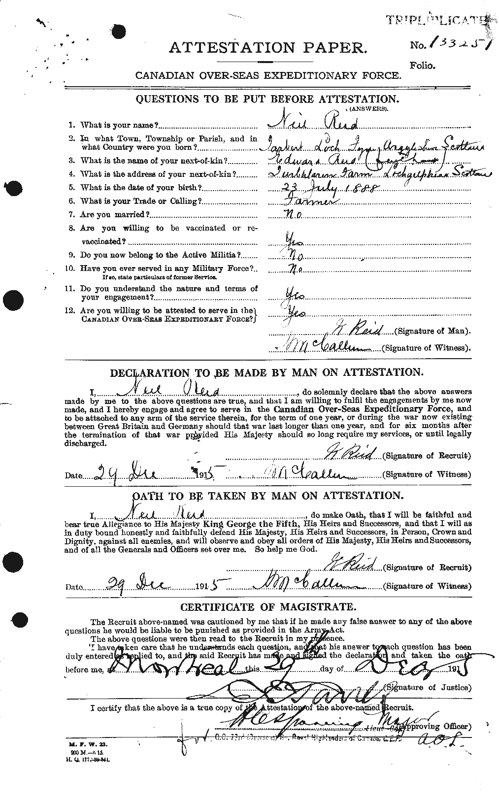 Personnel Records of the First World War - CEF 598958a