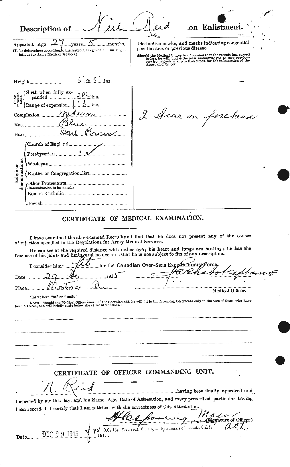 Personnel Records of the First World War - CEF 598958b
