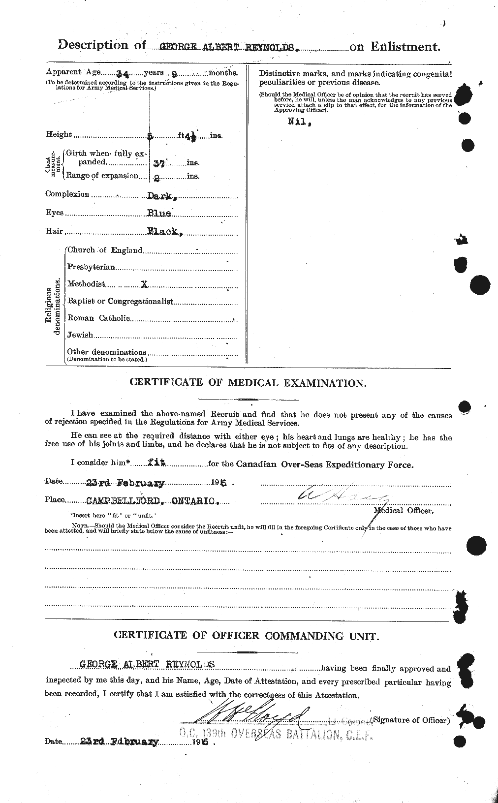 Personnel Records of the First World War - CEF 599210b