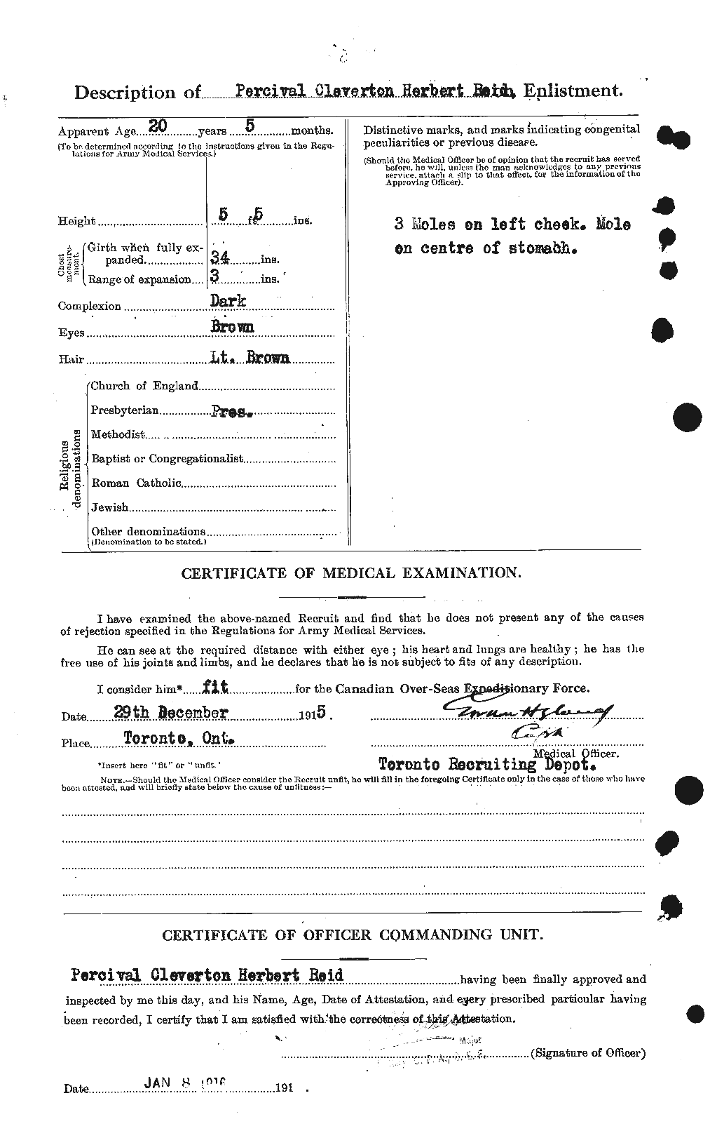 Personnel Records of the First World War - CEF 601830b
