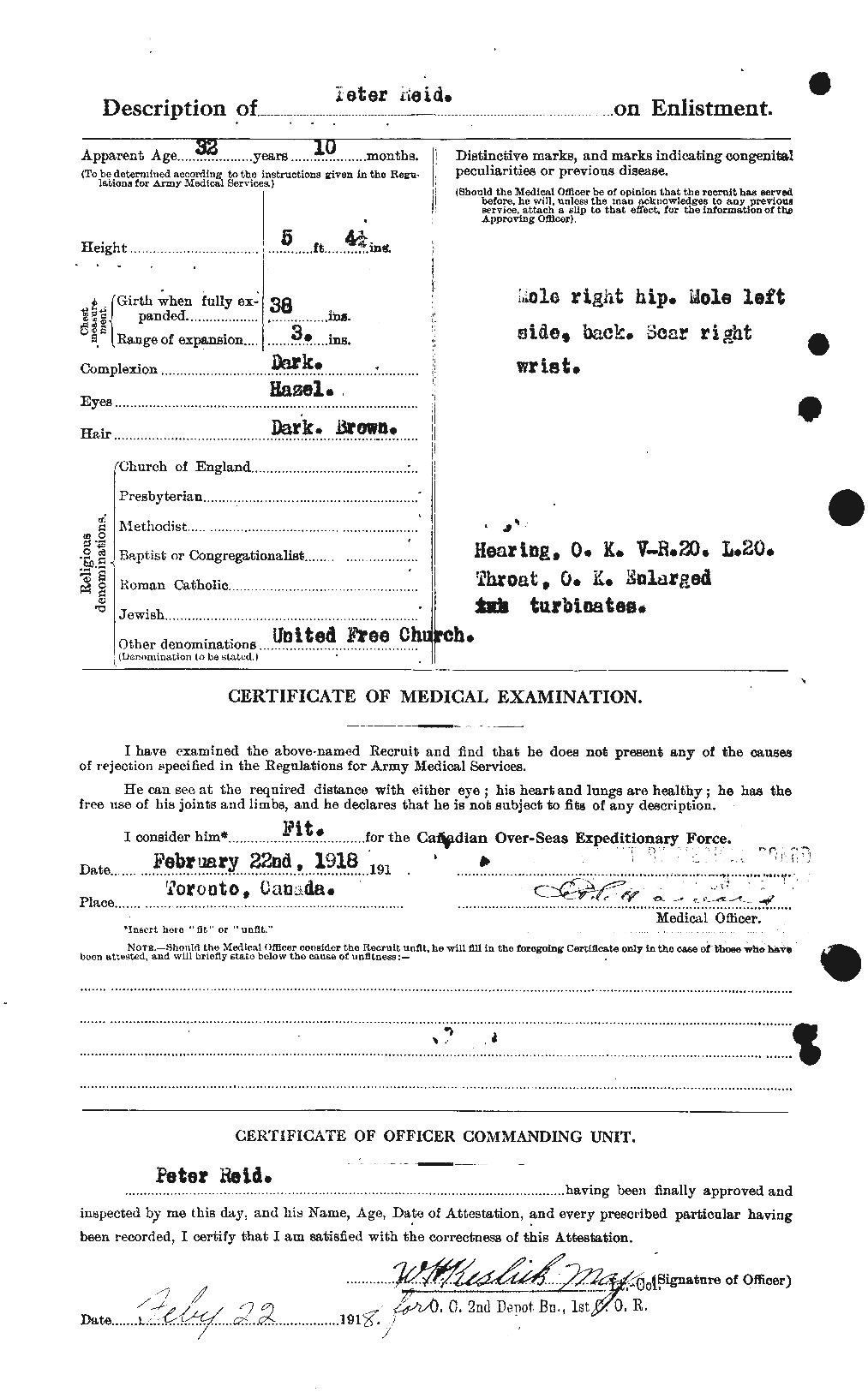 Personnel Records of the First World War - CEF 601837b