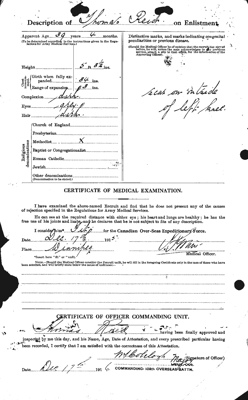 Personnel Records of the First World War - CEF 601978b