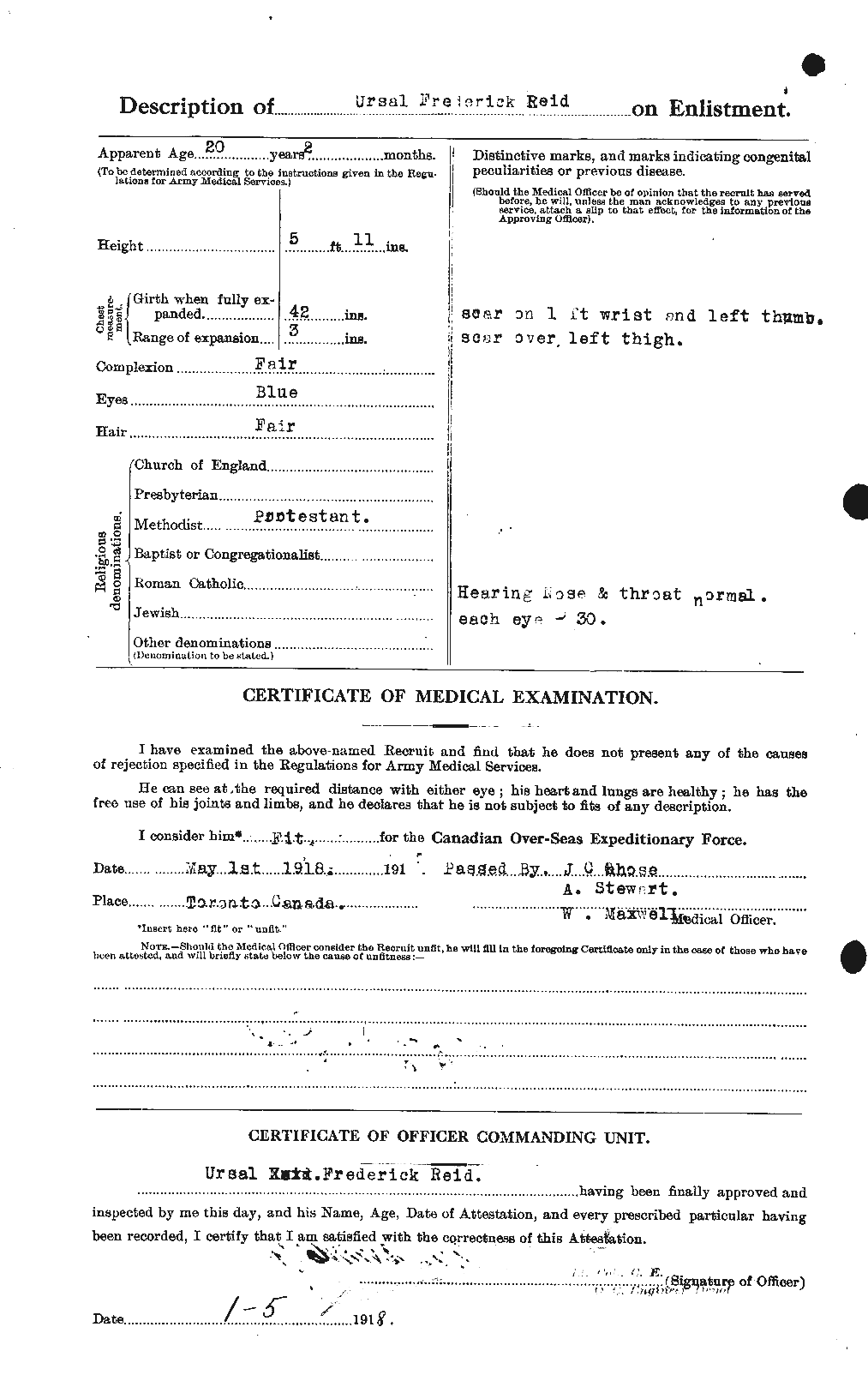 Personnel Records of the First World War - CEF 602010b