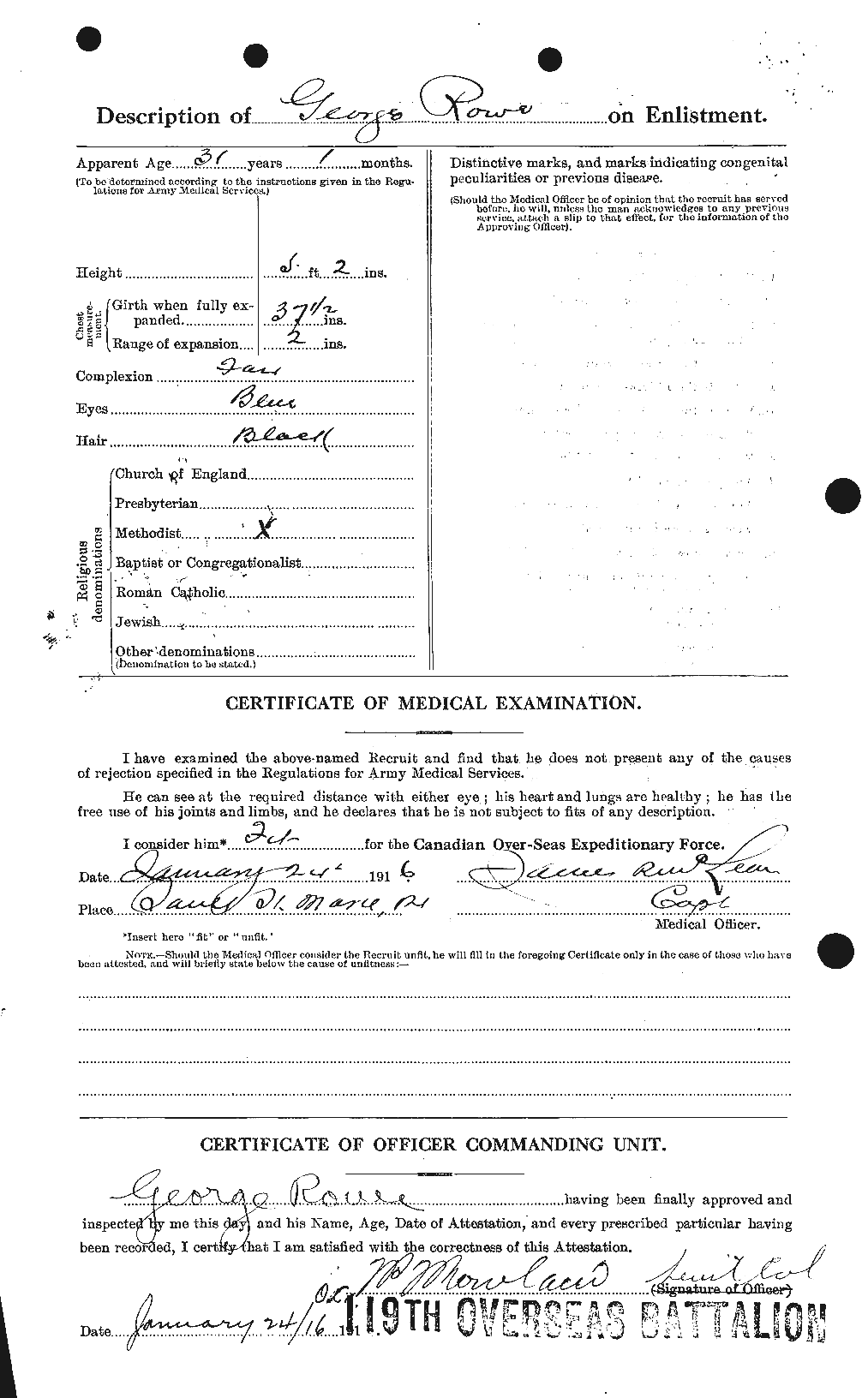 Personnel Records of the First World War - CEF 615873b