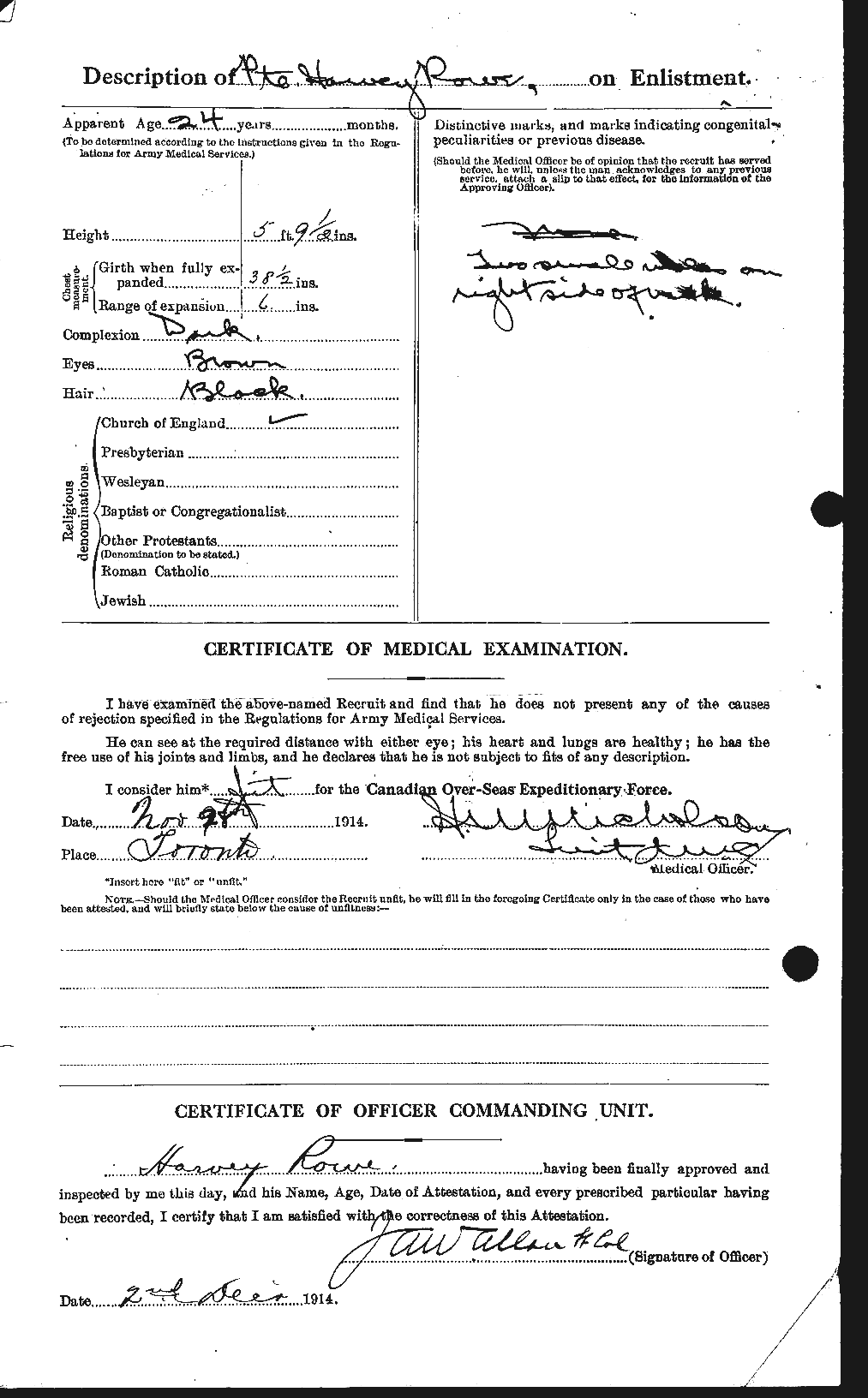 Personnel Records of the First World War - CEF 615896b