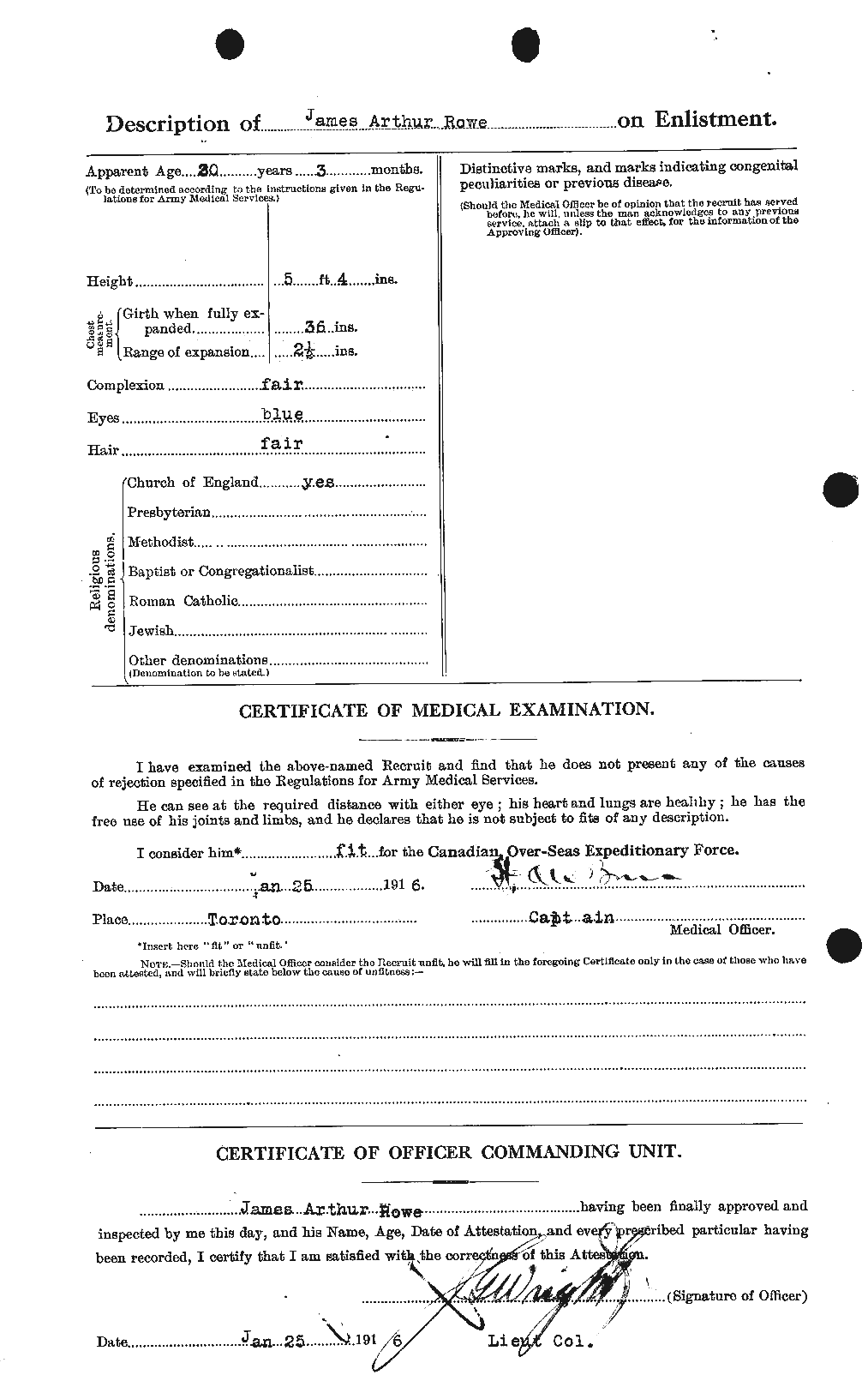 Personnel Records of the First World War - CEF 615913b