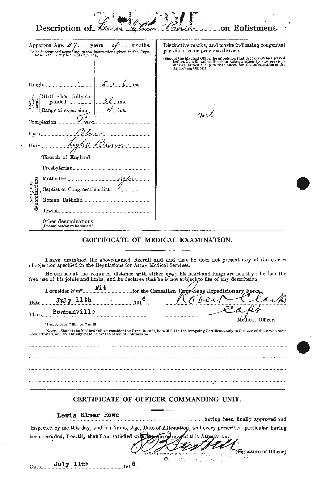 Personnel Records of the First World War - CEF 615948b
