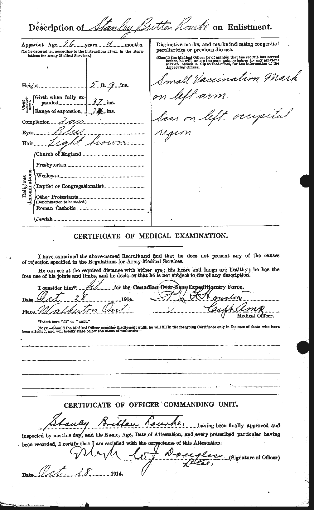 Personnel Records of the First World War - CEF 617536b