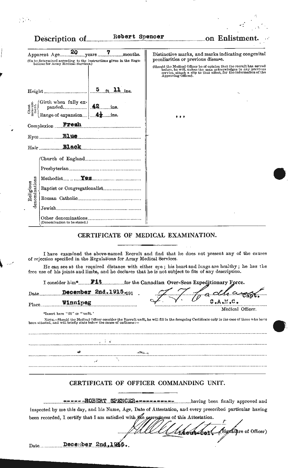 Personnel Records of the First World War - CEF 619927b