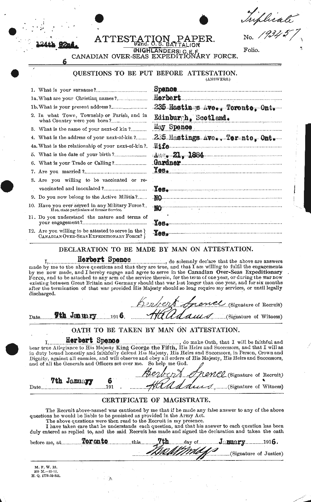 Personnel Records of the First World War - CEF 621336a