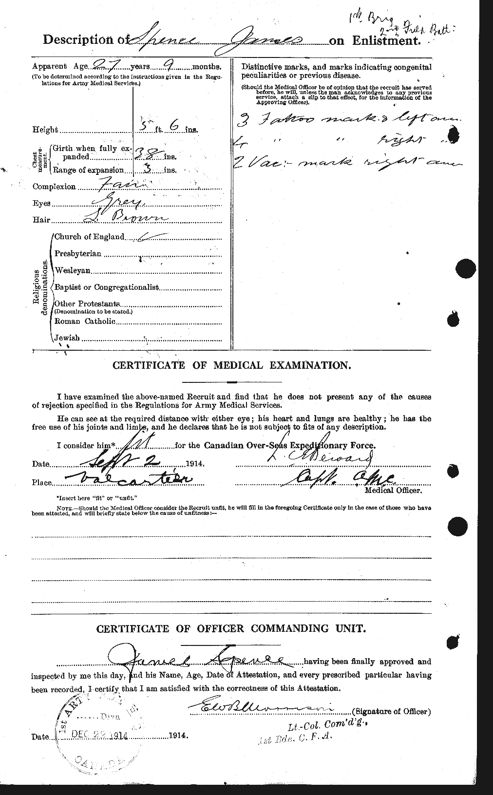 Personnel Records of the First World War - CEF 621346b
