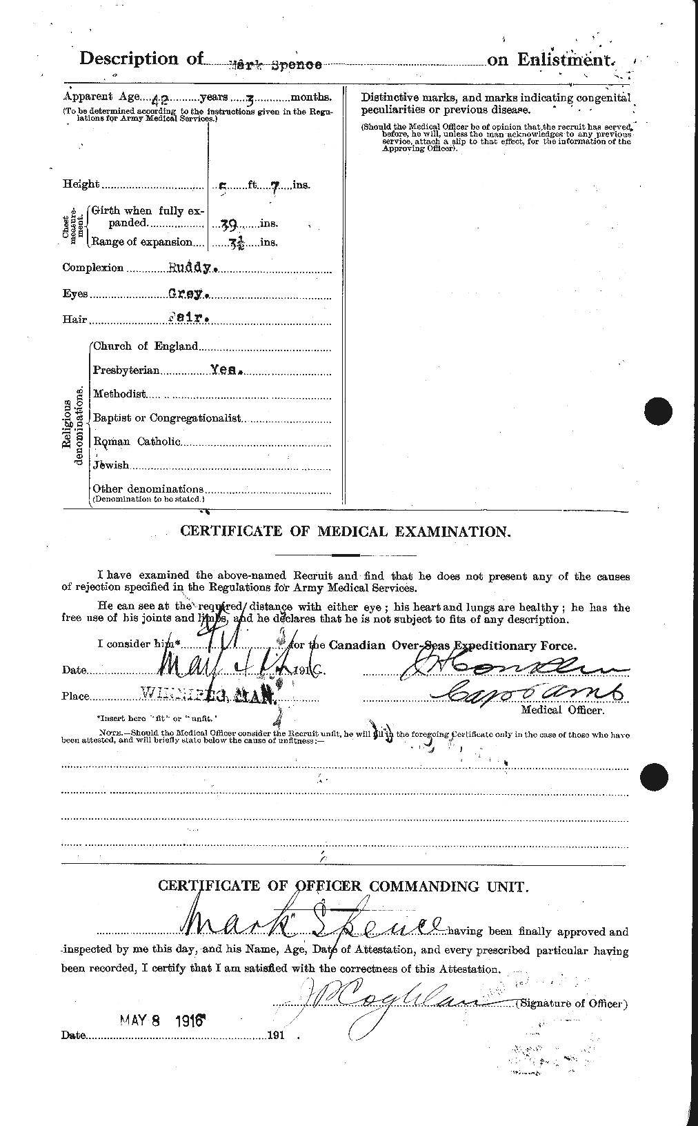 Personnel Records of the First World War - CEF 621394b