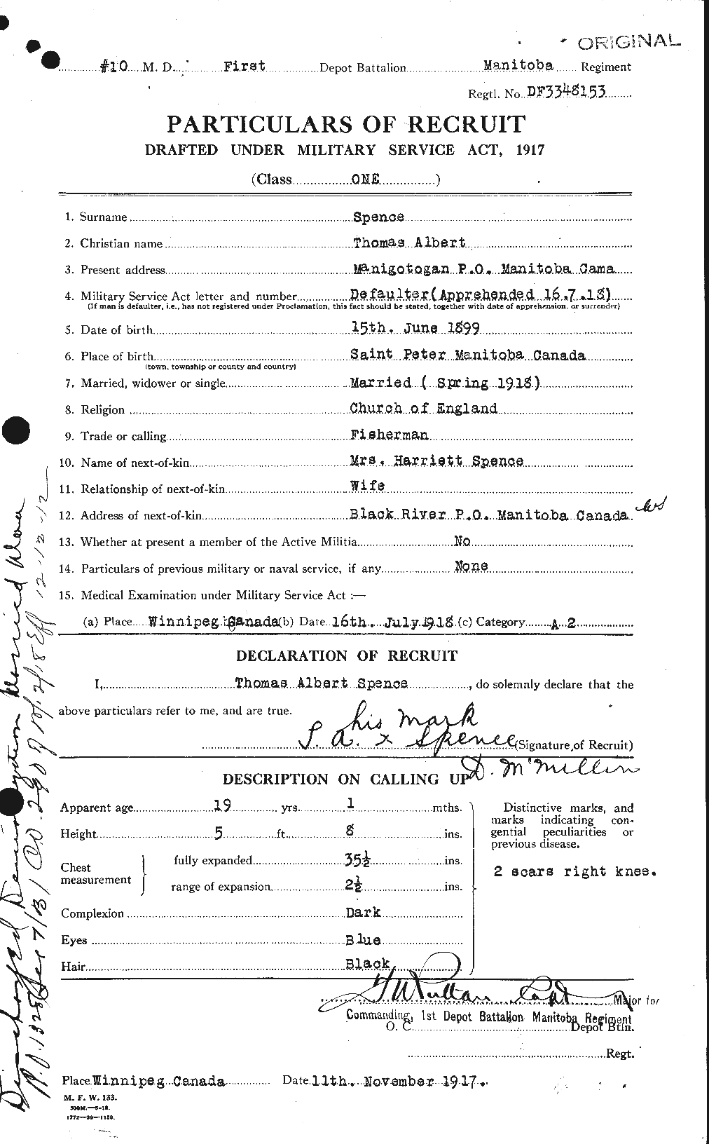 Personnel Records of the First World War - CEF 621431a