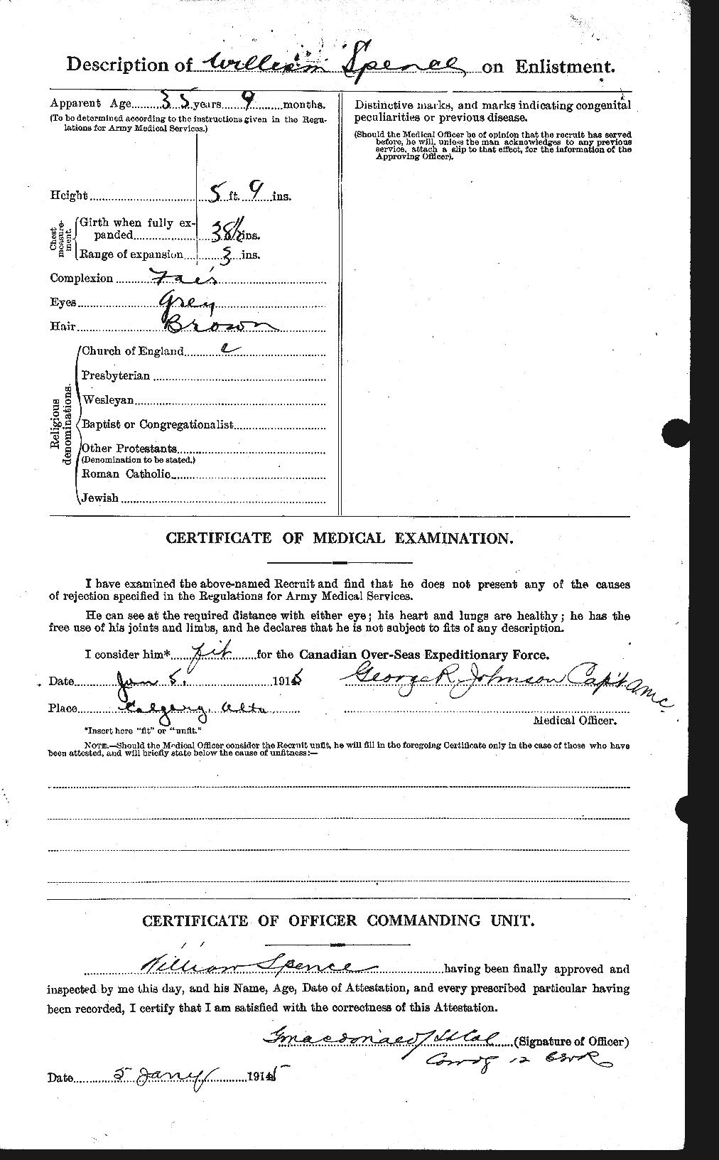 Personnel Records of the First World War - CEF 621442b