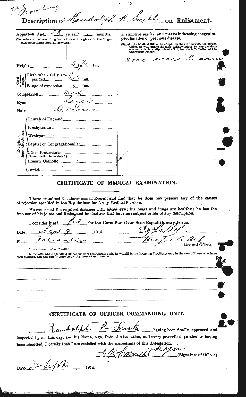 Personnel Records of the First World War - CEF 622239b