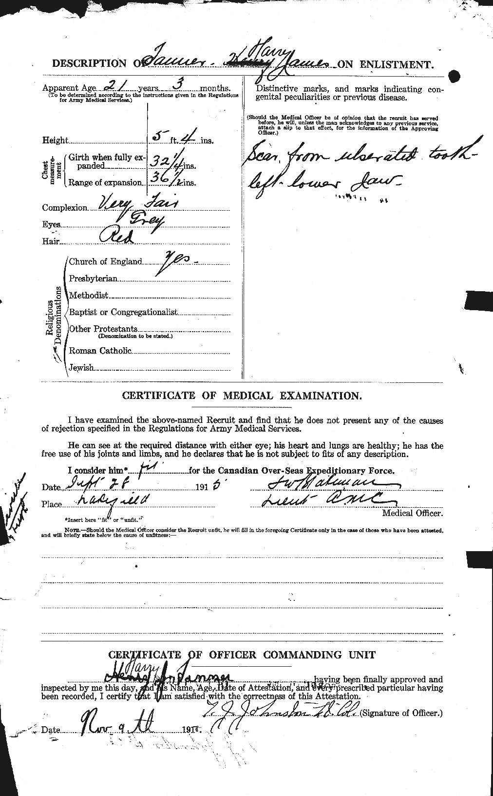 Personnel Records of the First World War - CEF 625606b