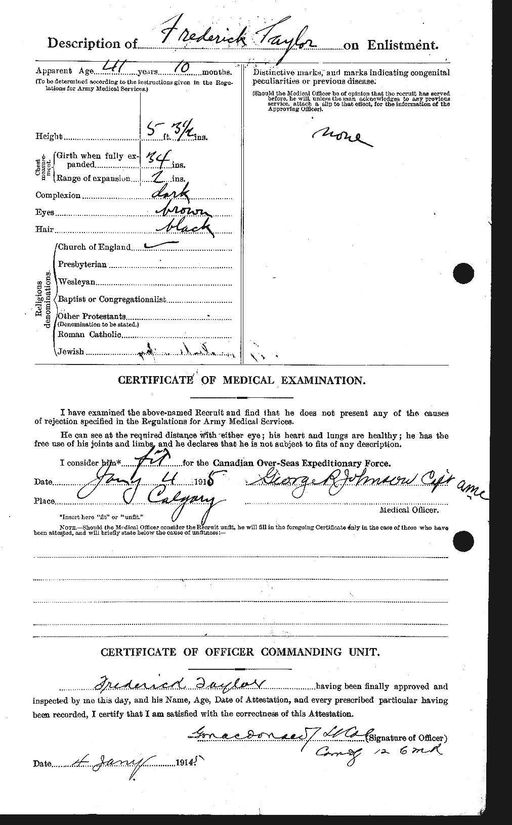 Personnel Records of the First World War - CEF 625782b