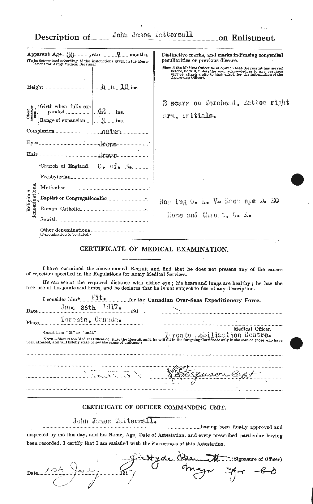 Personnel Records of the First World War - CEF 625975b