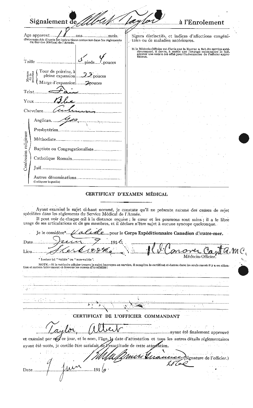 Personnel Records of the First World War - CEF 626090b