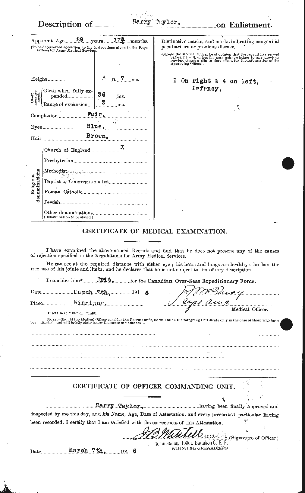 Personnel Records of the First World War - CEF 626448b