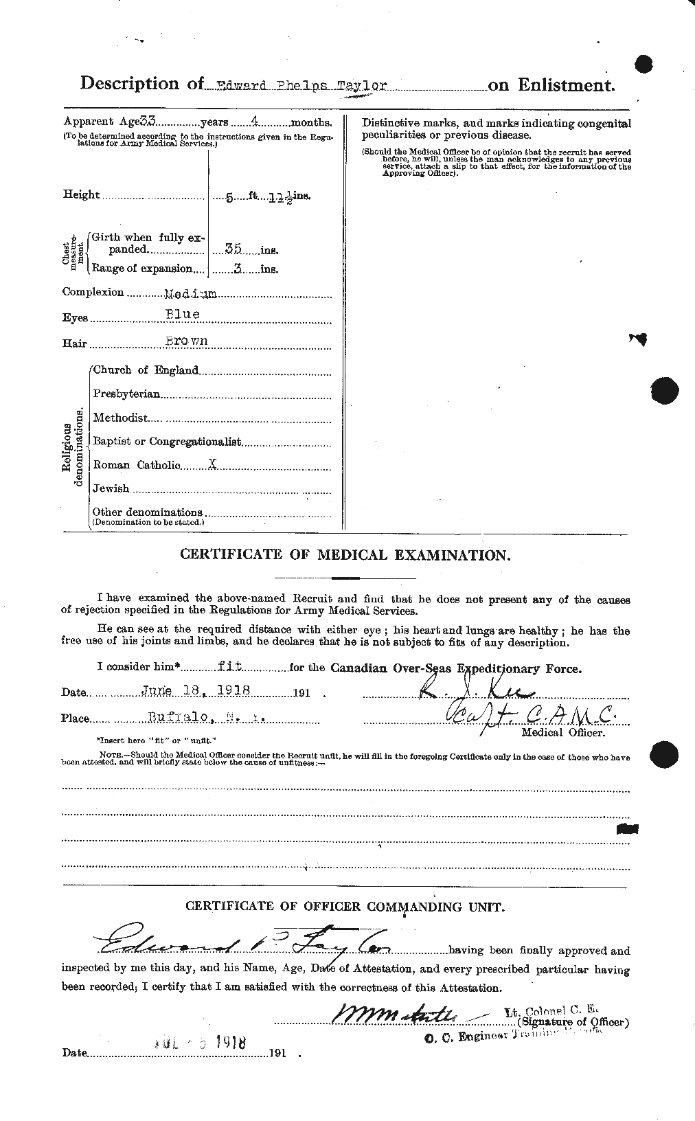 Personnel Records of the First World War - CEF 627324b