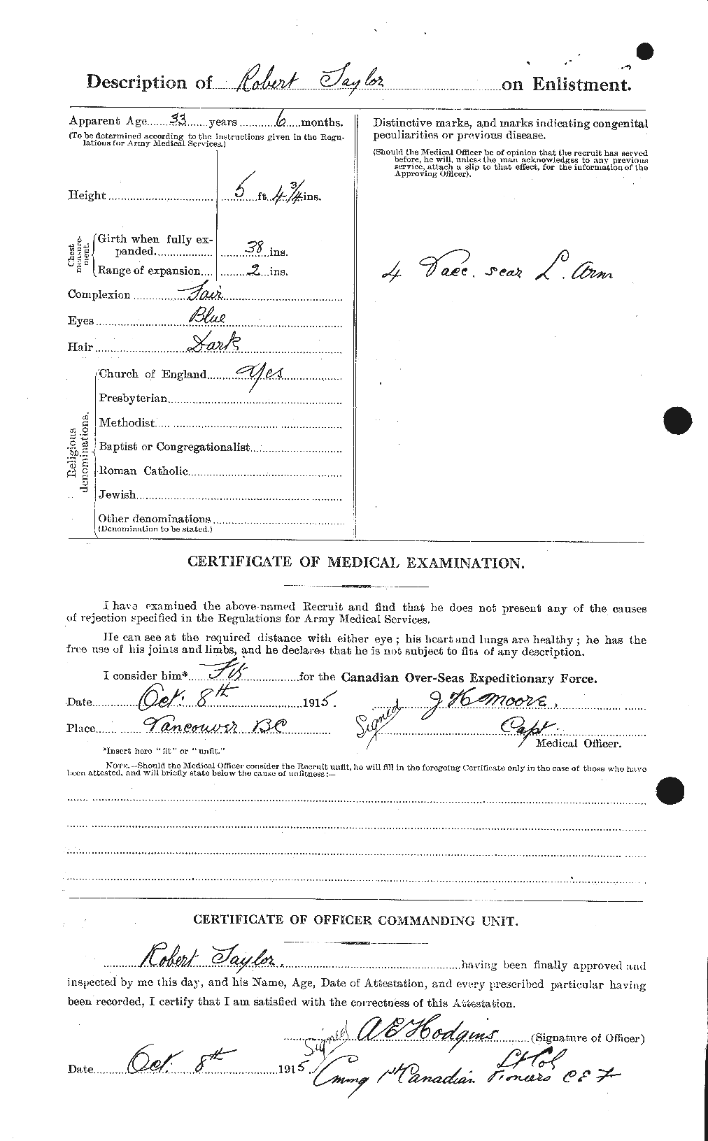 Personnel Records of the First World War - CEF 627446b