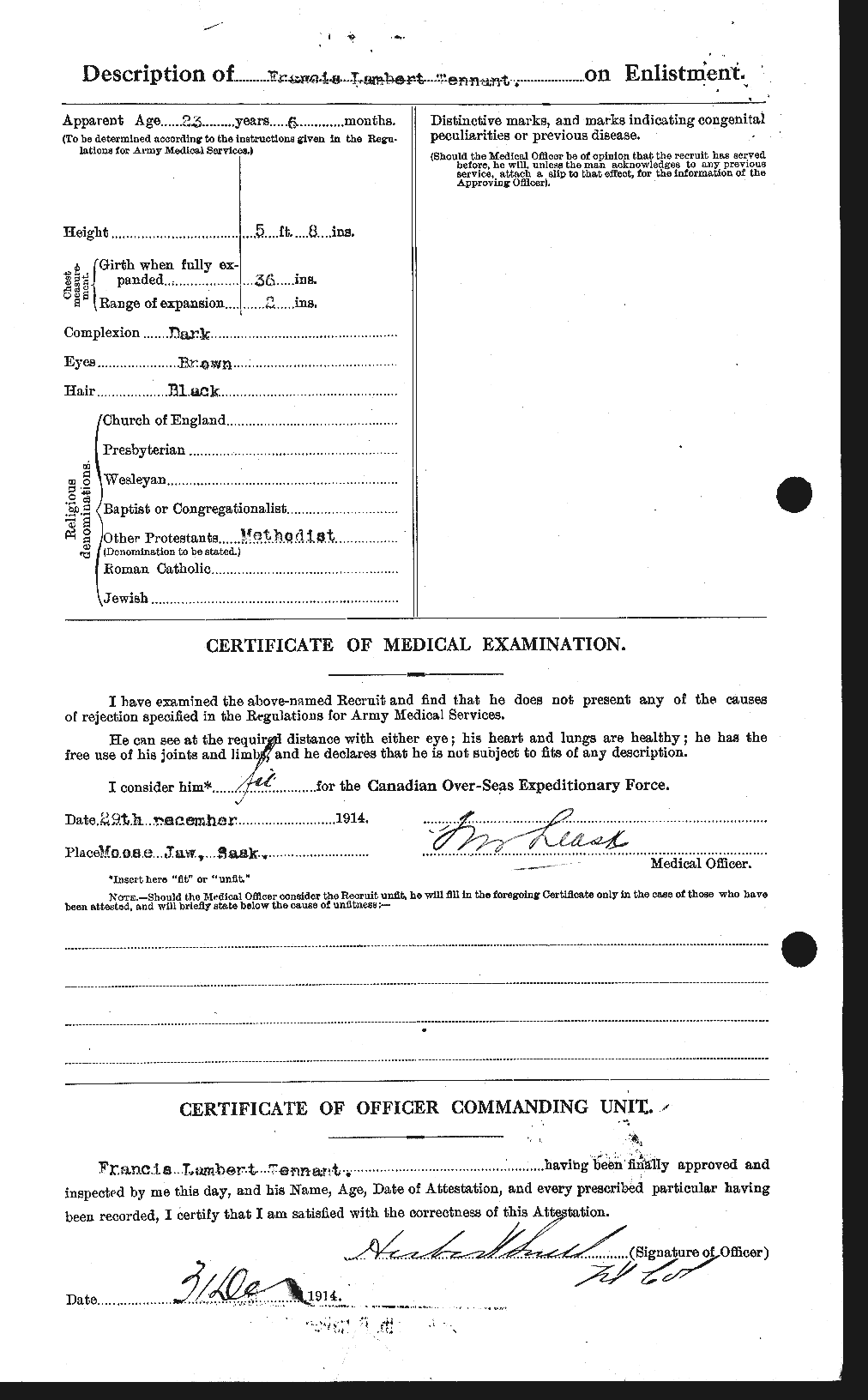 Personnel Records of the First World War - CEF 627851b