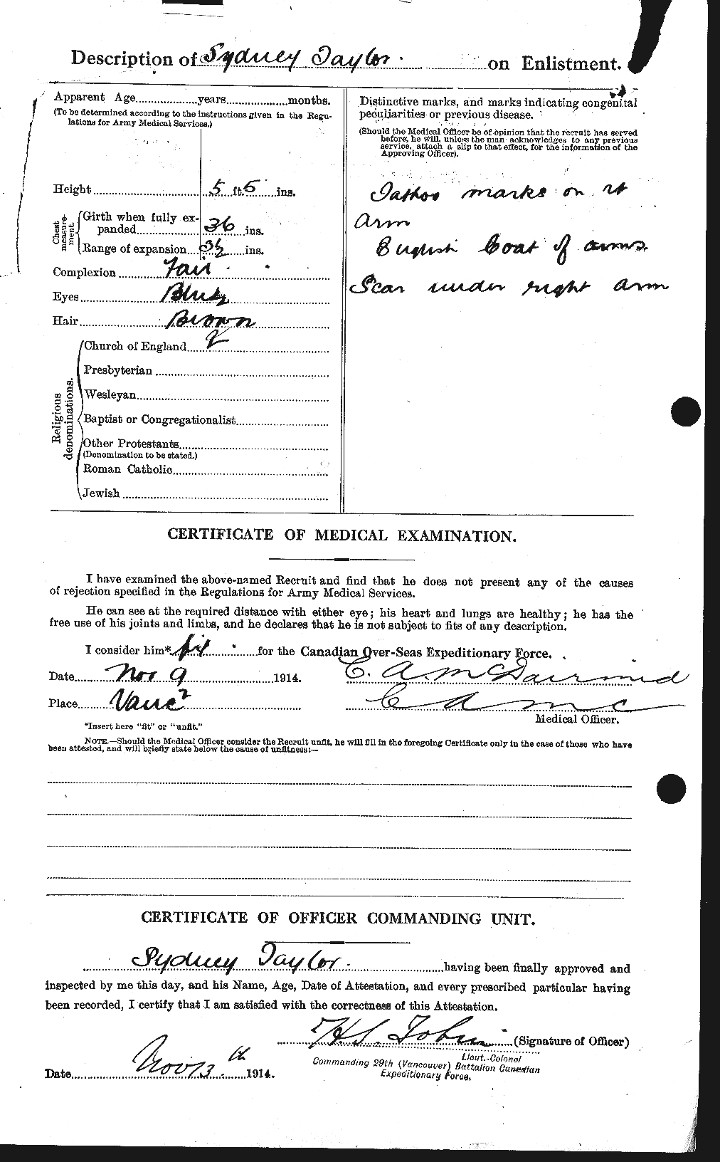 Personnel Records of the First World War - CEF 627935b