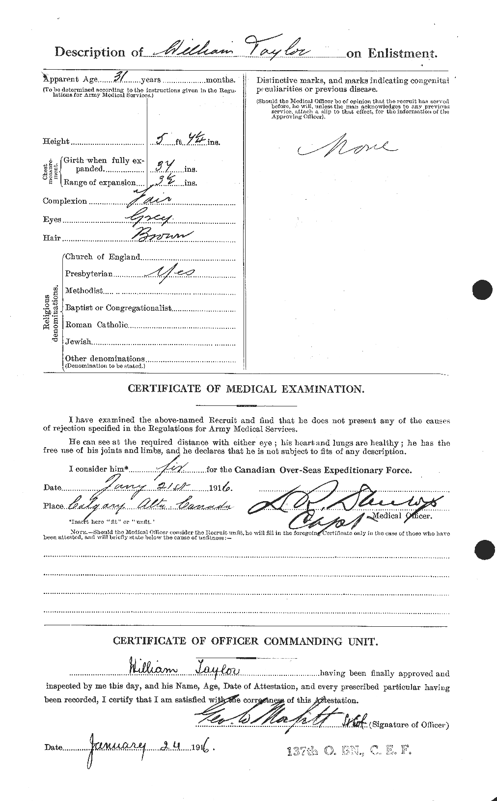 Personnel Records of the First World War - CEF 628184b