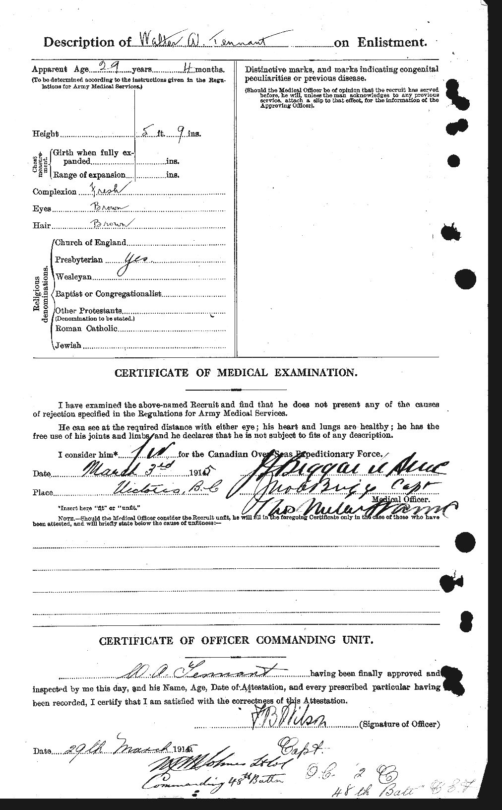 Personnel Records of the First World War - CEF 628681b