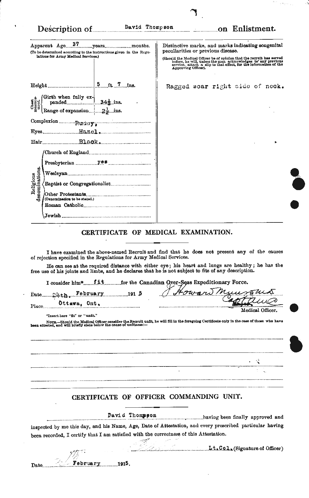 Personnel Records of the First World War - CEF 630498b
