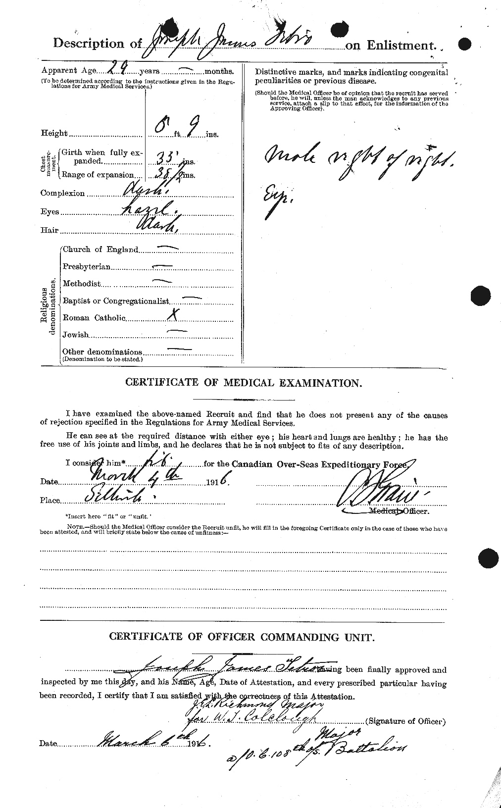 Personnel Records of the First World War - CEF 631273b