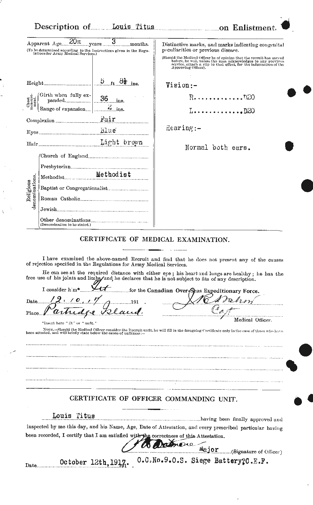 Personnel Records of the First World War - CEF 634976b