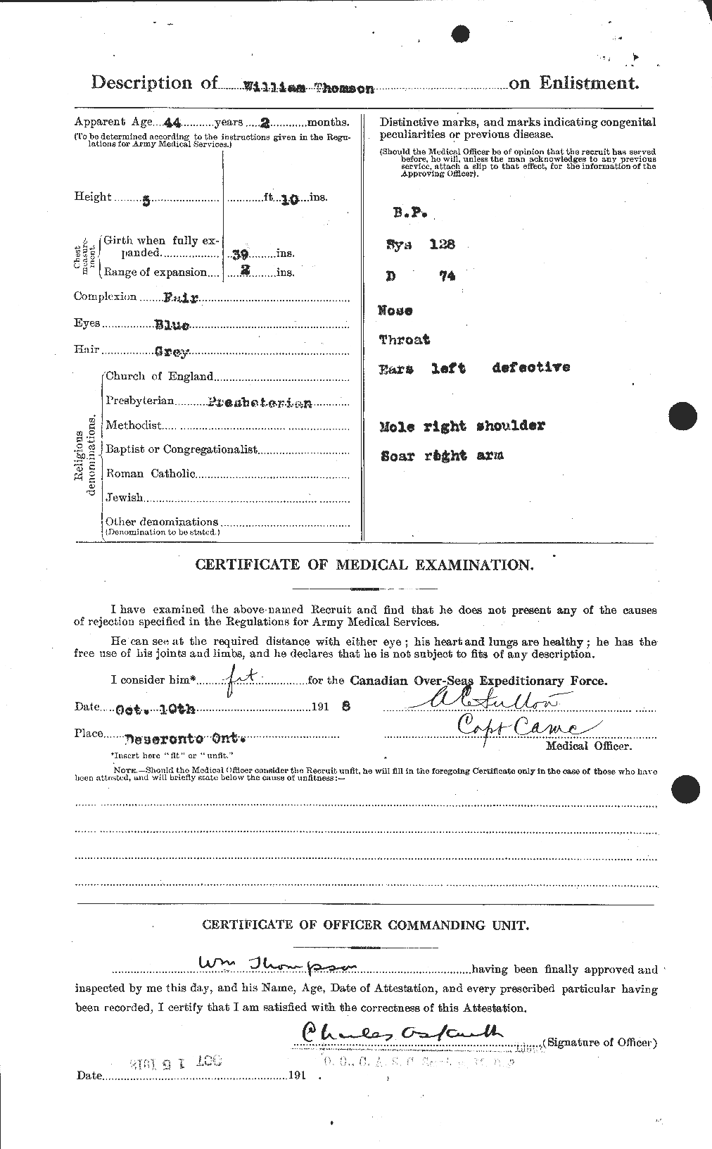 Personnel Records of the First World War - CEF 635573b
