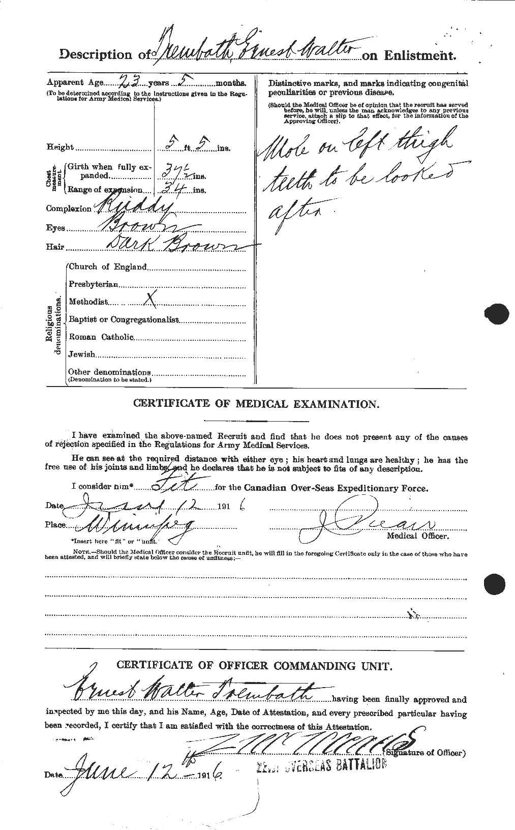 Personnel Records of the First World War - CEF 637547b