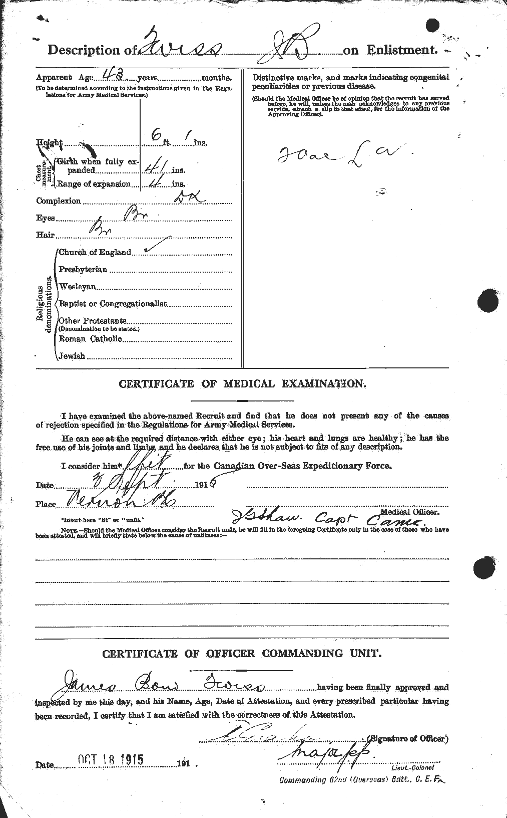 Personnel Records of the First World War - CEF 638896b
