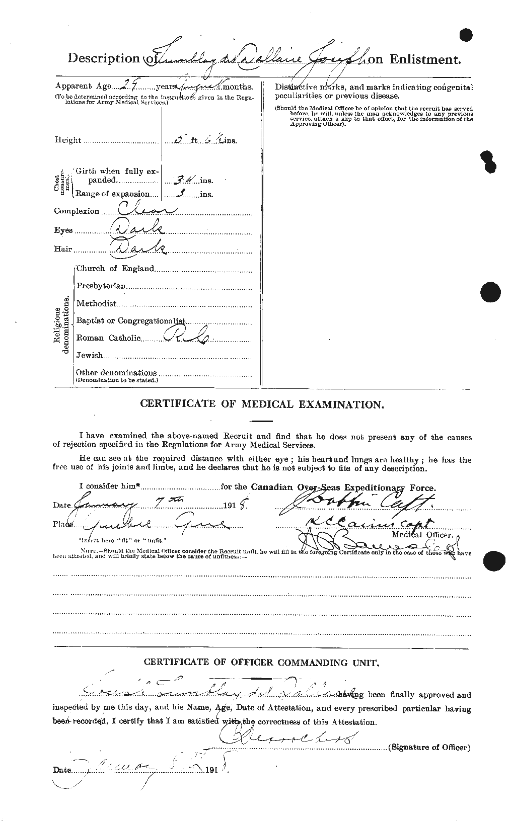 Personnel Records of the First World War - CEF 639137b