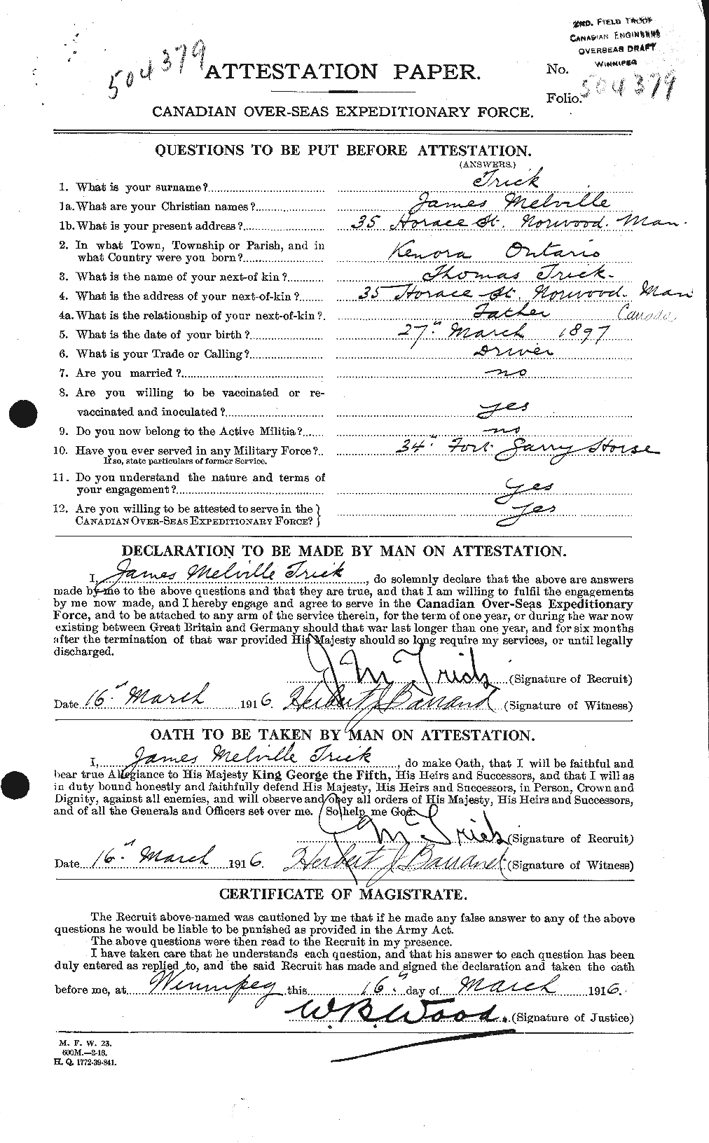 Personnel Records of the First World War - CEF 641175a