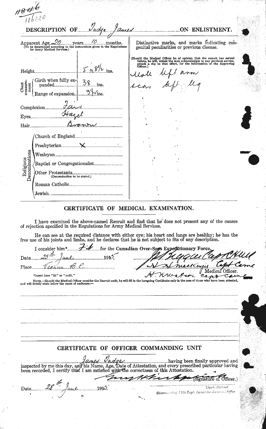 Personnel Records of the First World War - CEF 642931b
