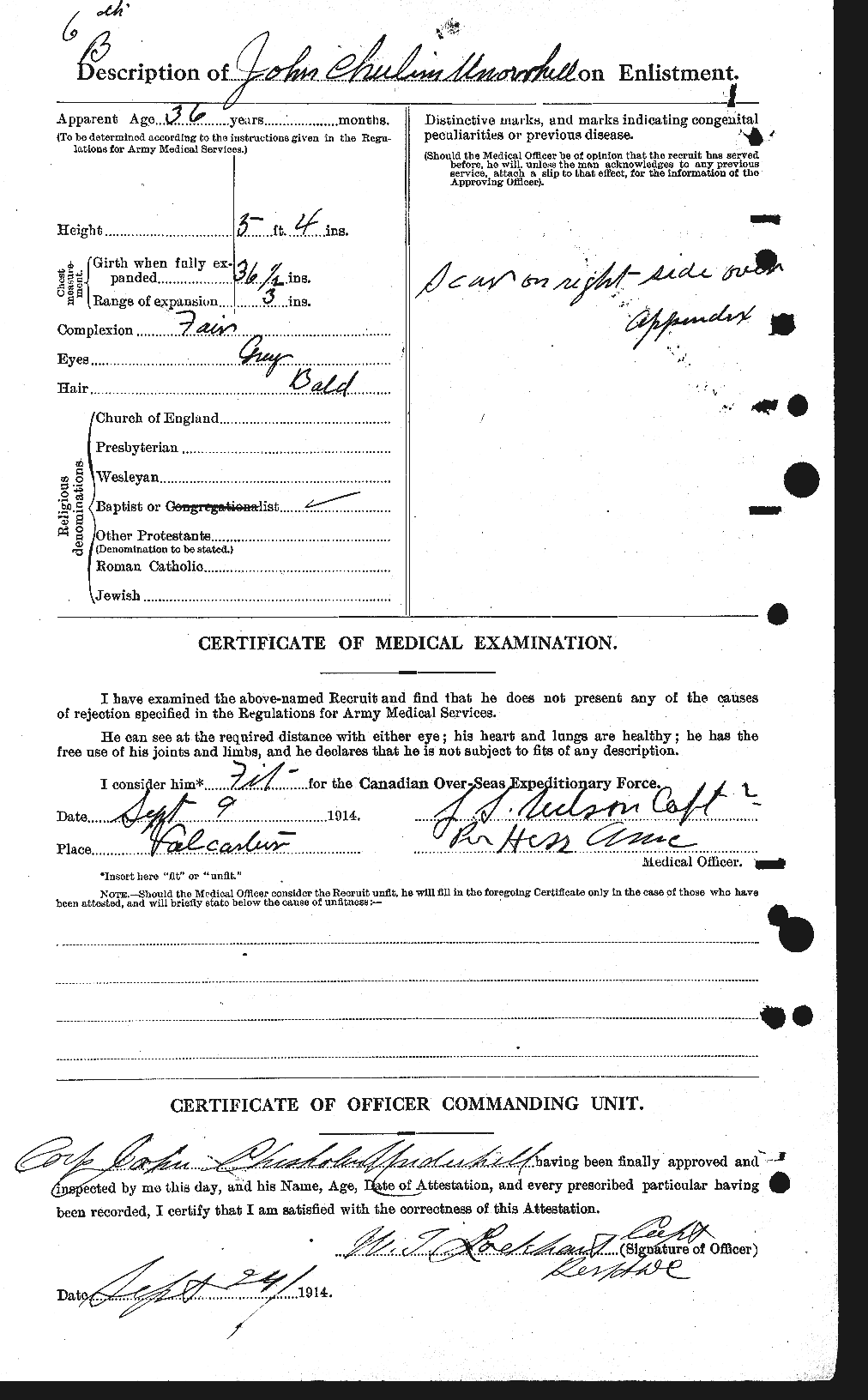 Personnel Records of the First World War - CEF 647106b