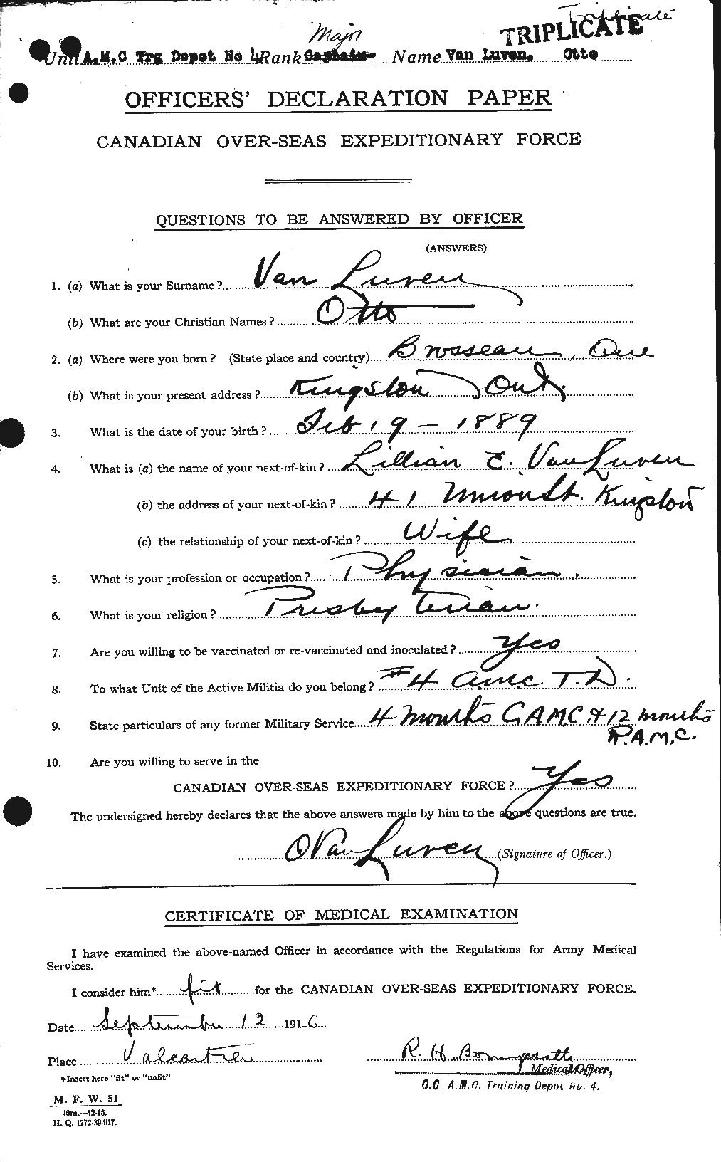 Personnel Records of the First World War - CEF 647588a