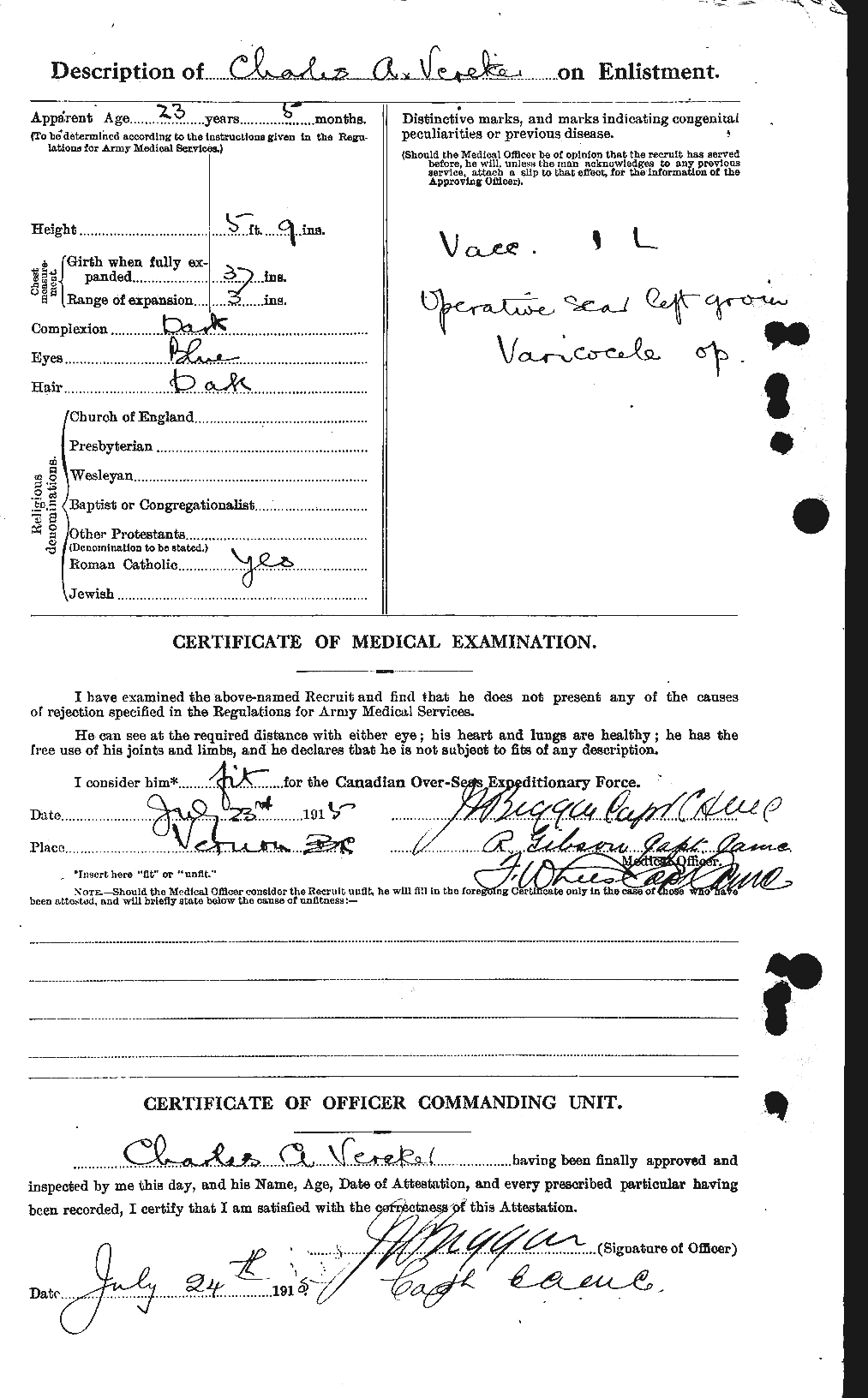 Personnel Records of the First World War - CEF 649443b
